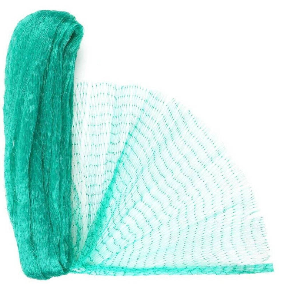 Trade Shop - Rete Anti Uccelli Verde In Polietilene Protezione Giardino Orto Piante 2 X 10 Mt -