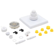 Fontana da Piscina 13 pz Bianco CFW9471754