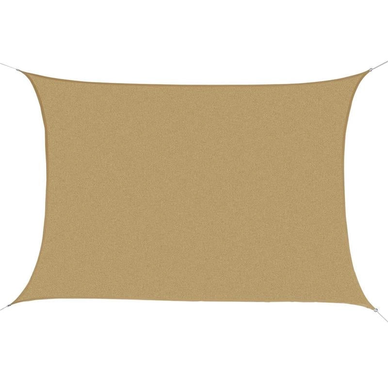 TENDA DA SOLE OMBREGGIANTE 4 X 6 MT IN COLORE SABBIA