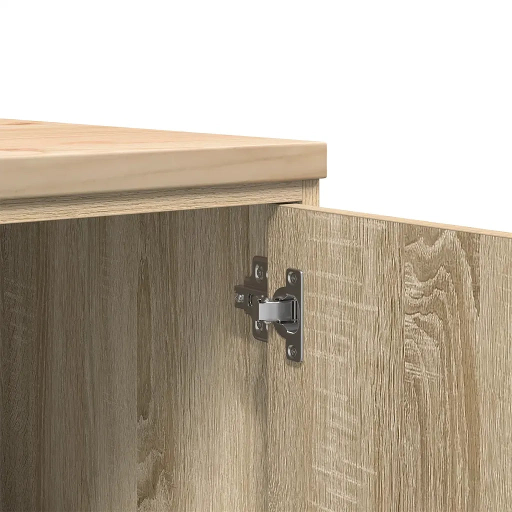 vidaXL Armadietto da Garage Rovere Sonoma 40x51x85 cm