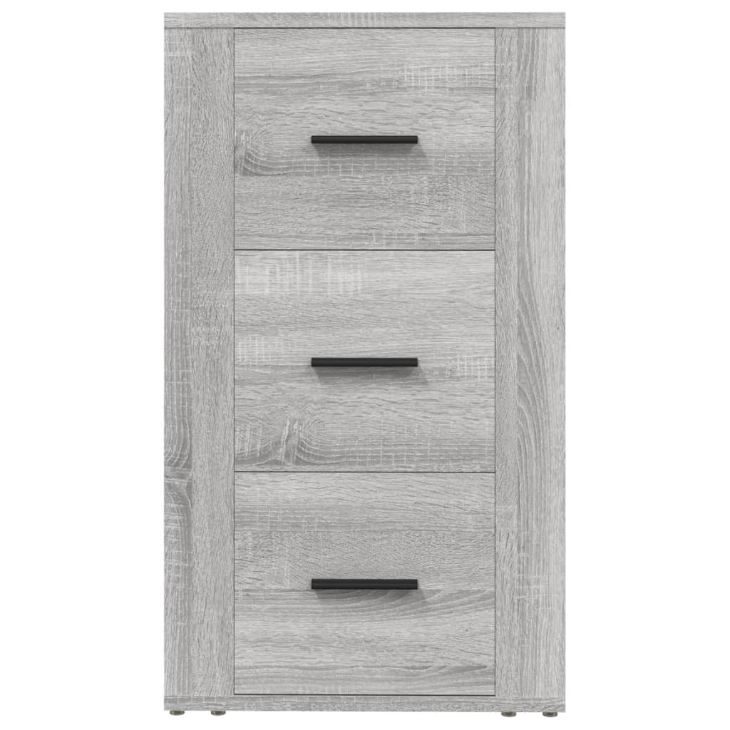 Buffet credenza cassettiera armadio mobile contenitore organizer cucina soggiorno salotto Sonoma 40 x 33 x 70 cm legno ingegnerizzato grigio 02_0036353