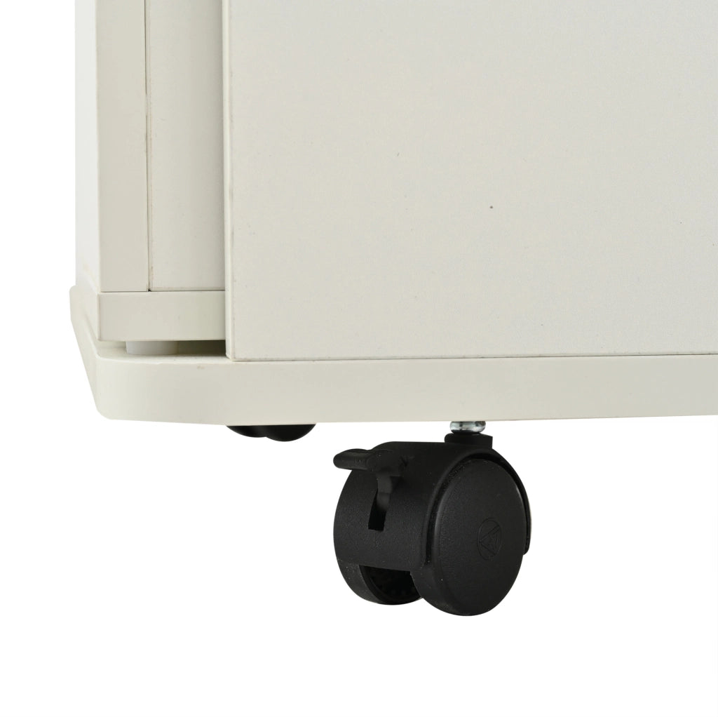 Tavolino trasformabile 100x50x45 cm con alzata idraulica; 4 sgabelli contenitore; legno; bianco naturale