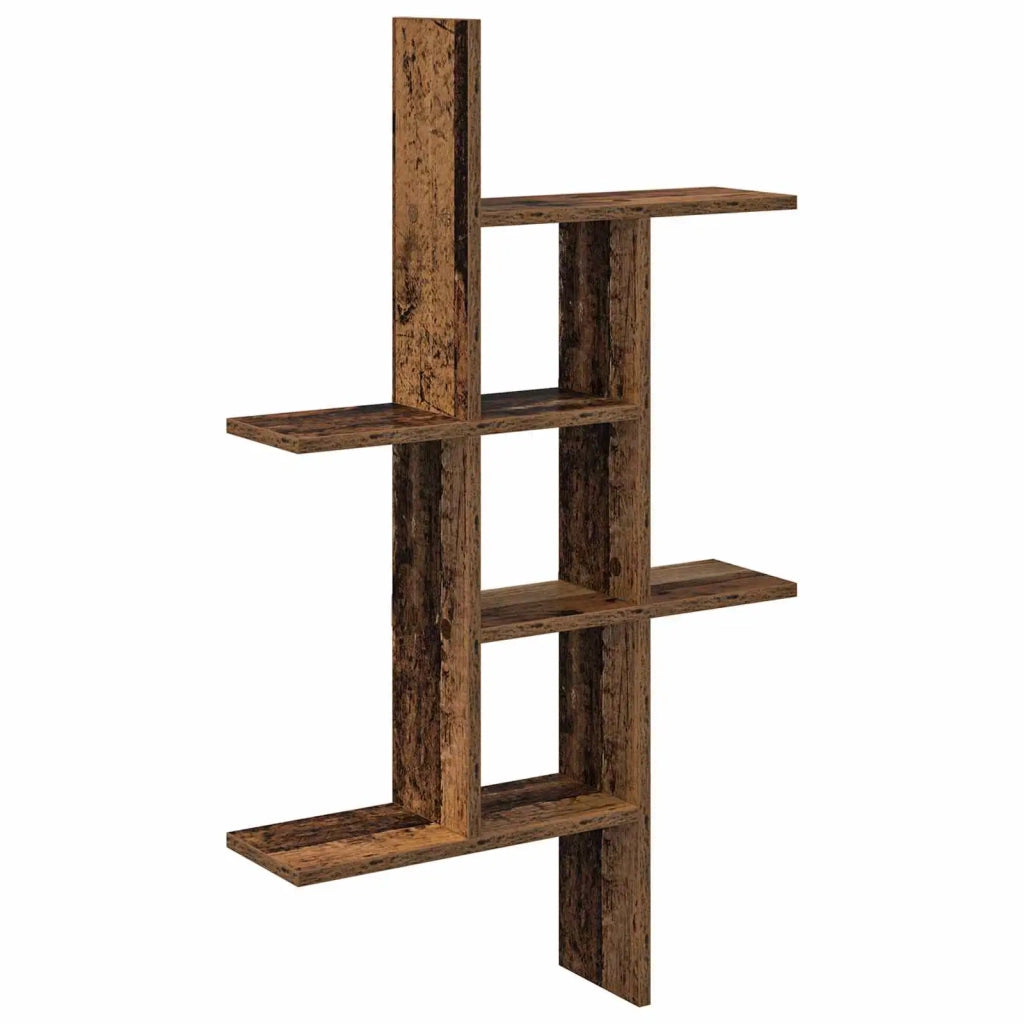 Scaffale da parete Legno antico 61 x 15 x 102 cm 8012194