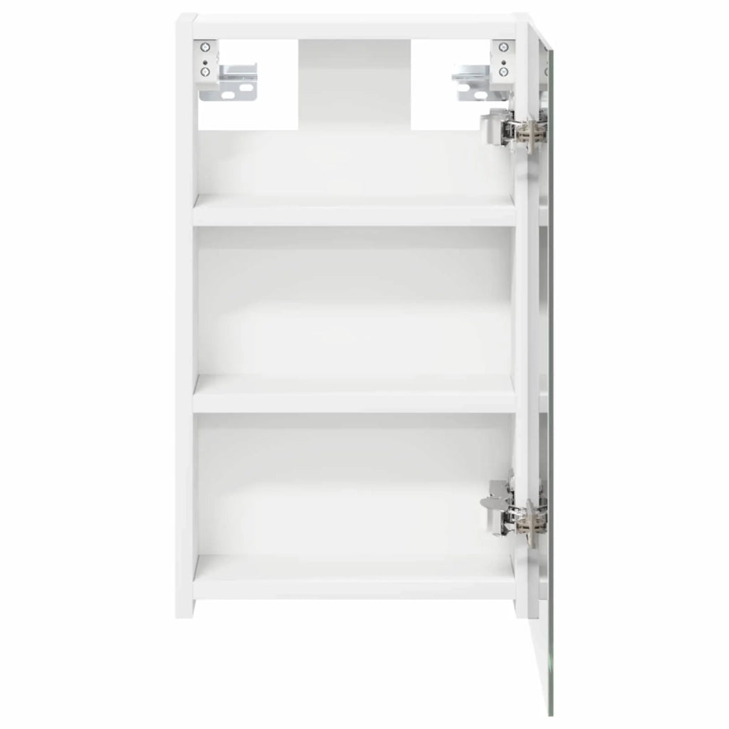 Mobiletto per specchio da bagno Bianco 30 x 10,5 x 50 cm 889007