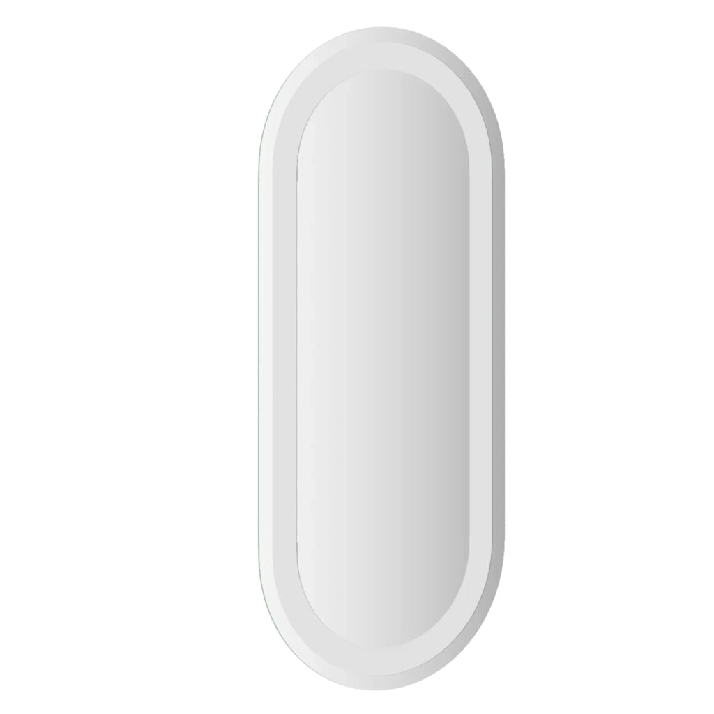 Specchio da bagno LED Trasparente 60 x 25 cm vetro temperato 42045851