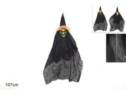 1 Pezzo Strega con Pichetto Decorazione Halloween 107 cm 2 Modelli