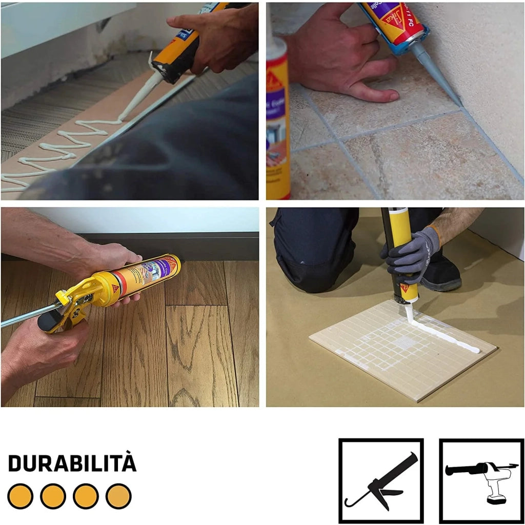 Sikaflex 11 Fc Purform Bianco, Adesivo Sigillante Poliuretanico Ml. 300