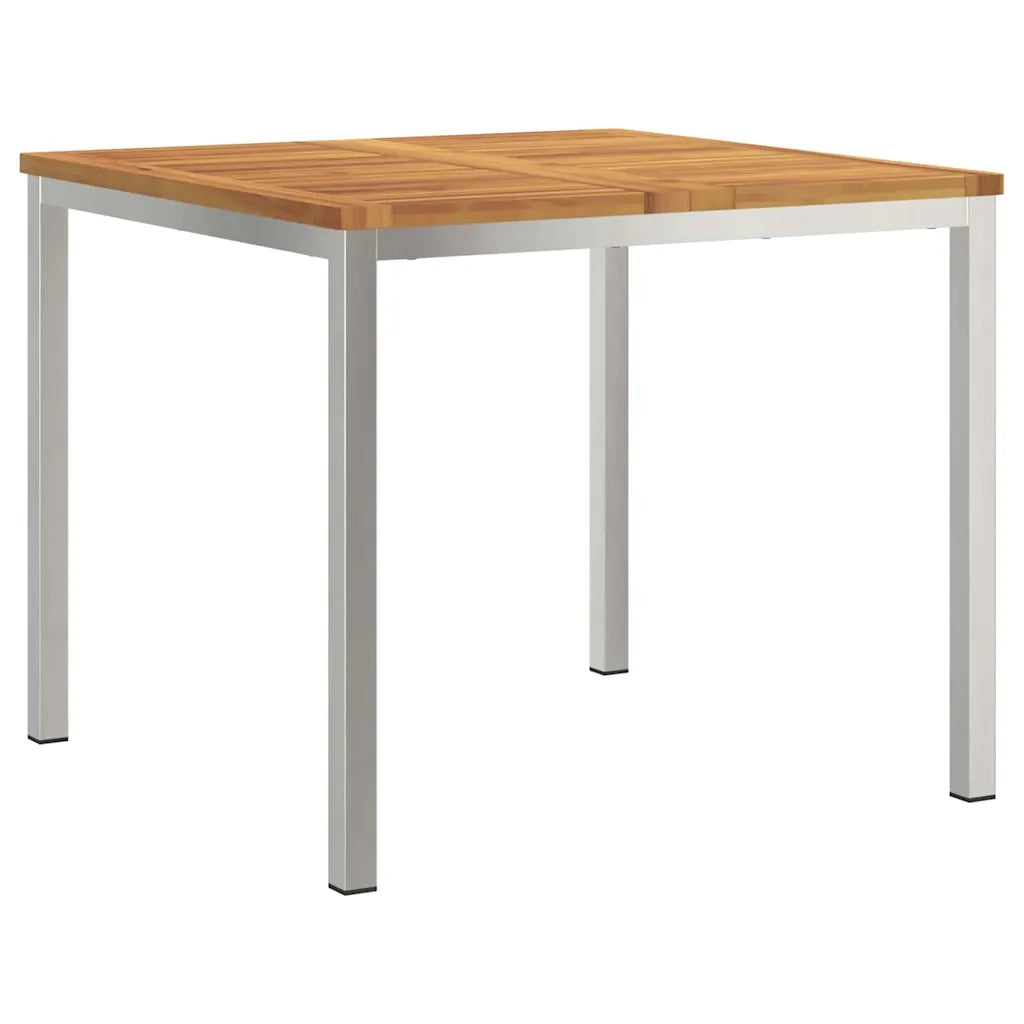 Set da Pranzo per Giardino 3 pcs Legno di Acacia Massello 3334805
