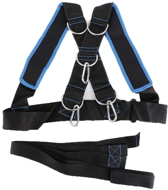 Fascia della spalla con regolazione del peso - D-raccordi - Cintura di resistenza - Comodo - Allenamento di forza - Velocità di rotazione migliorata - Cinturone fitness