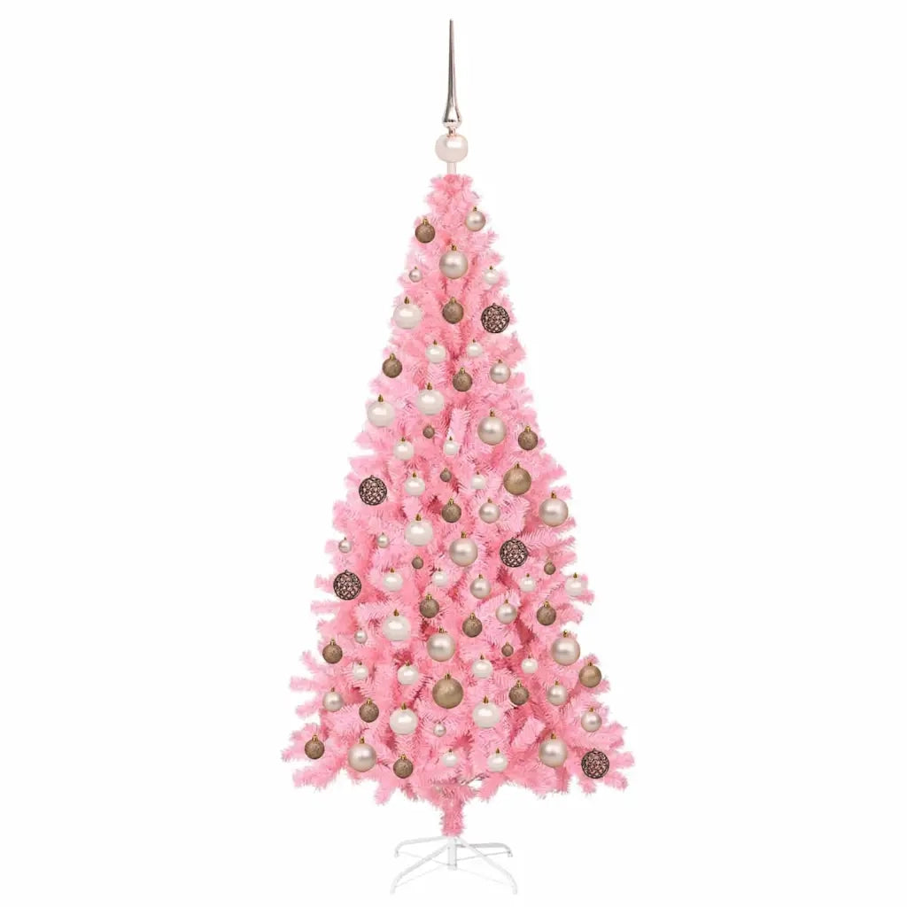 Albero di Natale Rosa 180 cm PVC 3396427