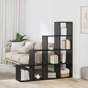 Libreria divisoria Rovere Nero 131,5 x 29 x 131,5 cm 879663