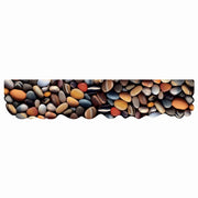 Tappeto Cucina Gomma Pvc Stampa Digitale HD Pietre Colorate Moderno Sagomato Antimacchia 50x240 cm