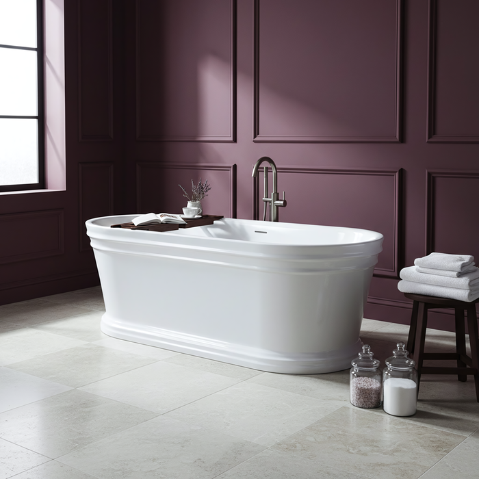 Vasca Da Bagno Freestanding In Acrilico Olivia 170