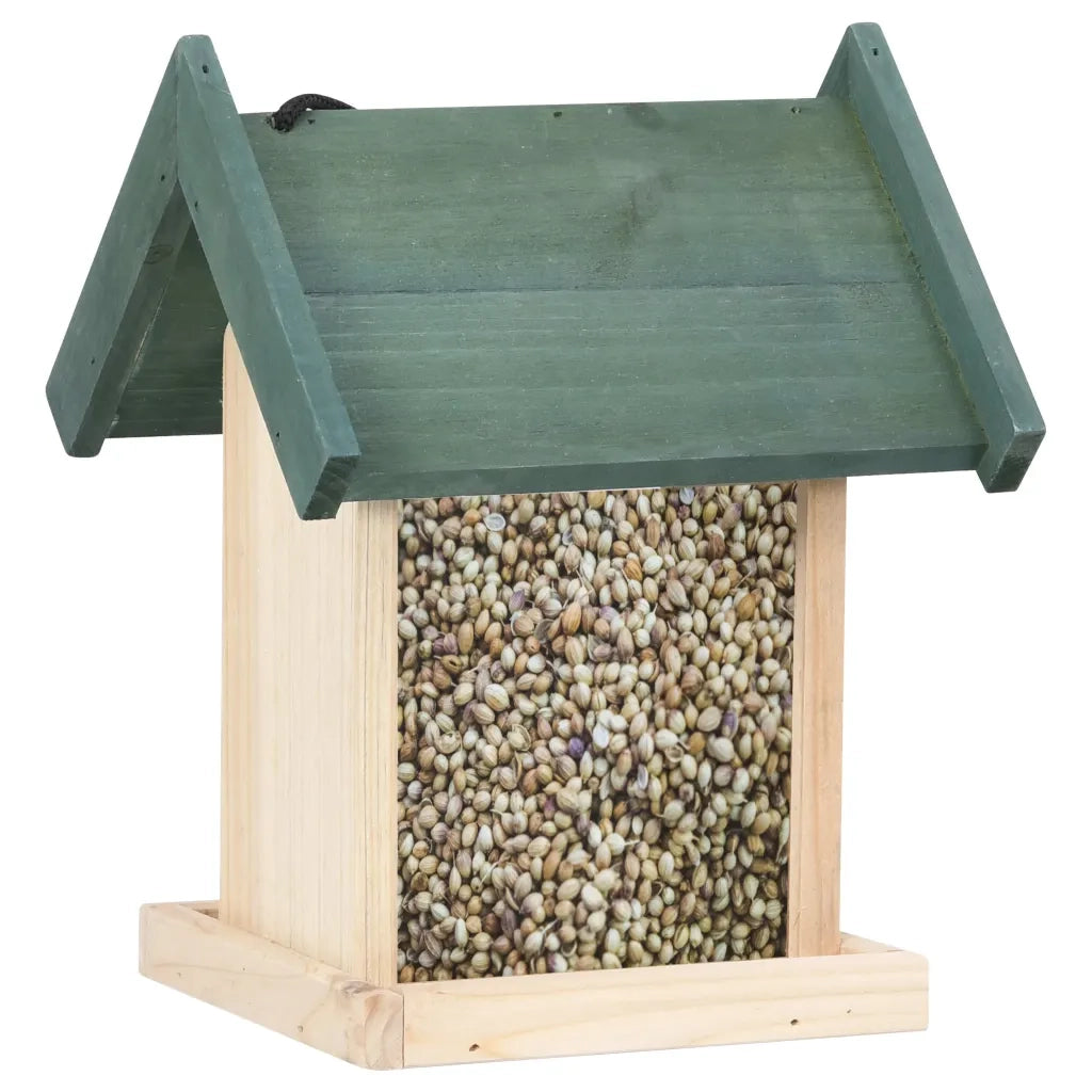 Mangiatoie per Uccelli 4 pz in Legno di Abete CFW5306461