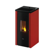 Stufa pellet pegaso 7022265 vera 7 up red