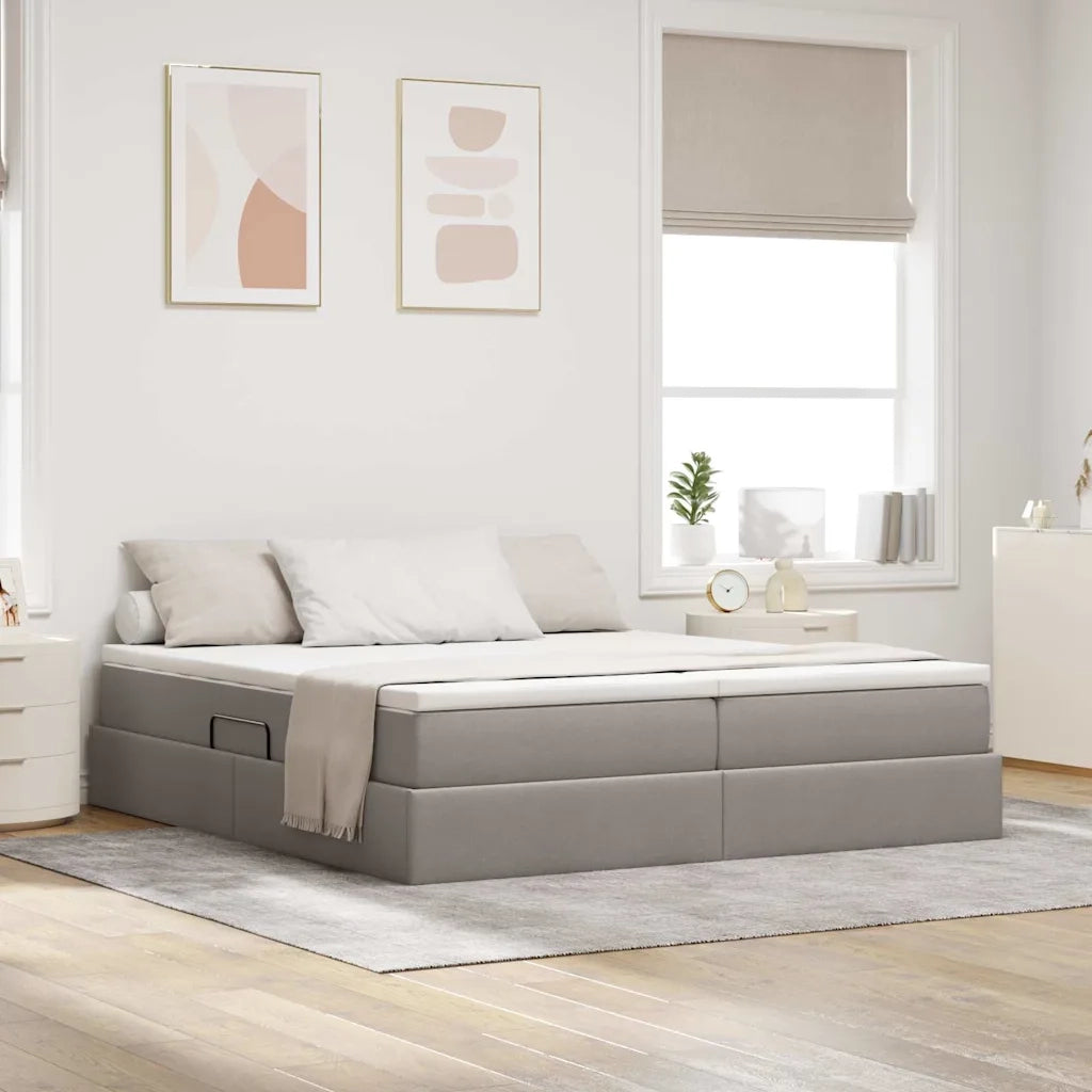 Letto con contenitore e materasso Talpa 180 x 200 cm Poliestere