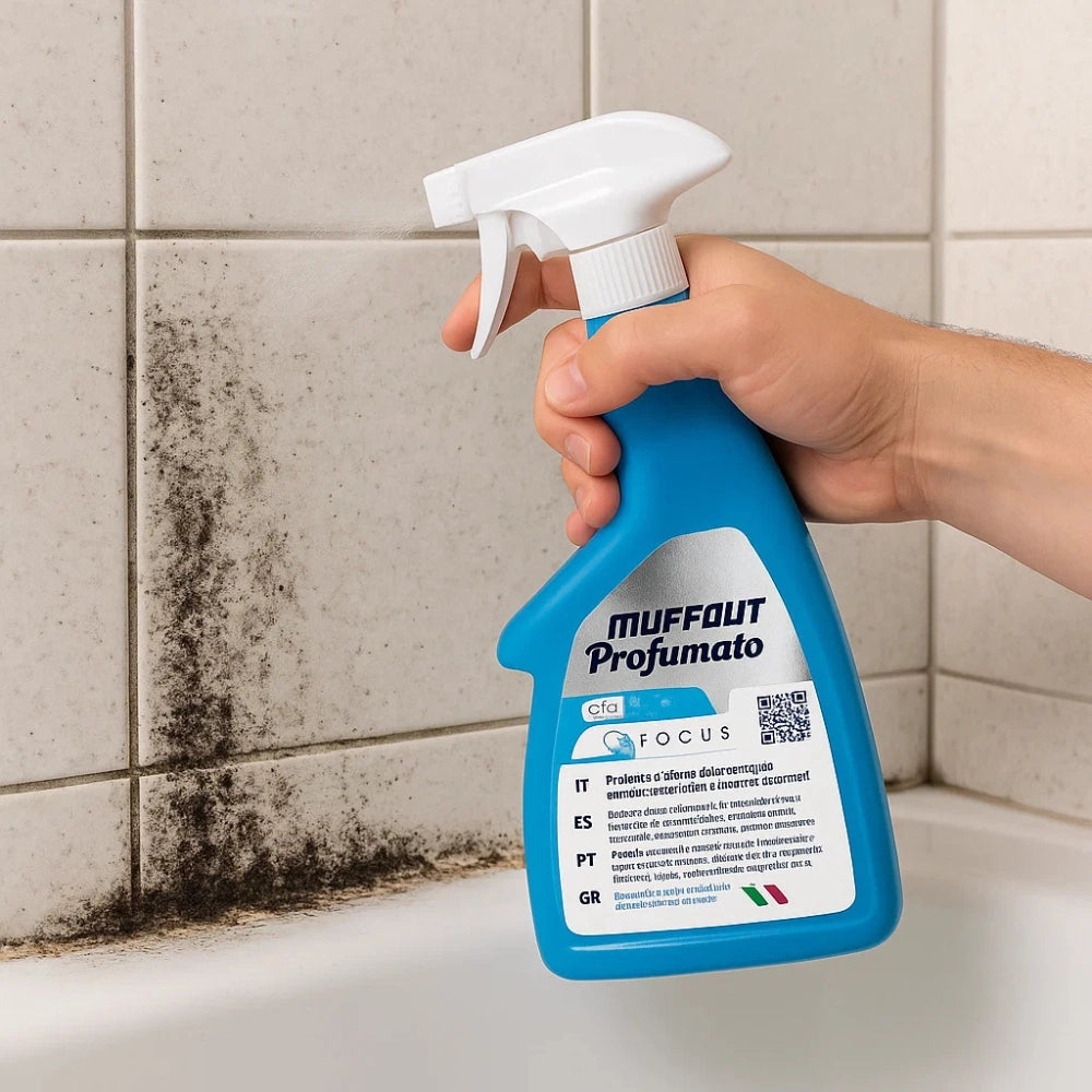 muffØut profumato azione sbiancante aloni macchie nere superficiali 500 ml