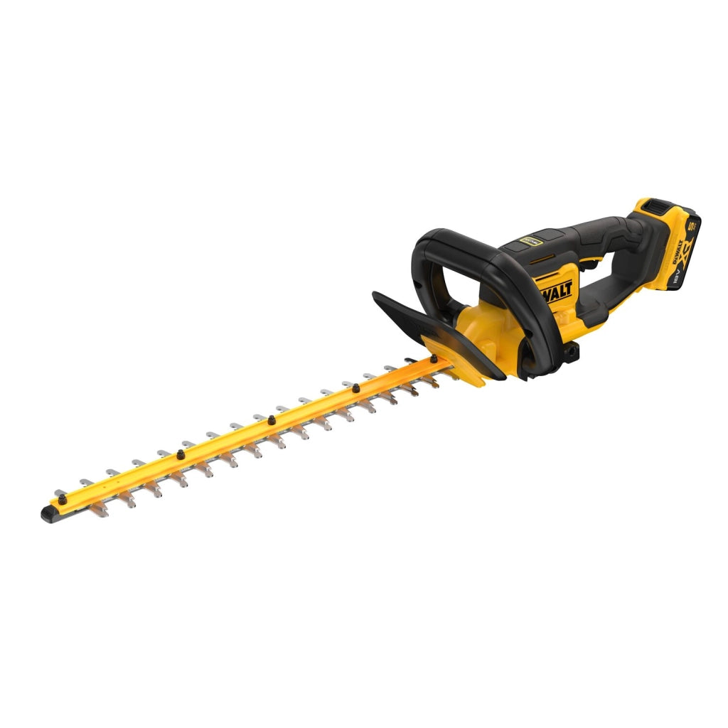 Tagliasiepi DeWalt DCMHT564P1 18V XR lama 55 cm passo 25 mm con batteria 5Ah