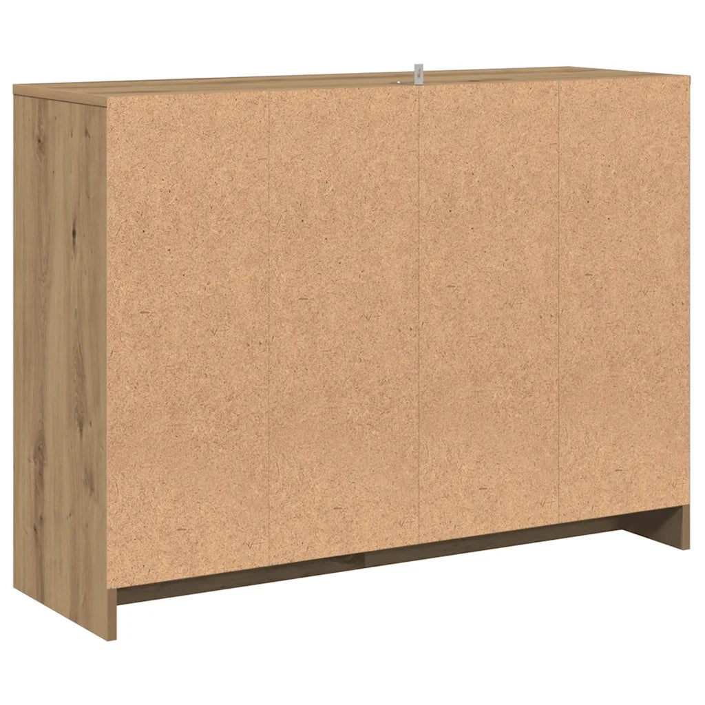 Credenza Rovere Artigianale 102x35x70 cm in Truciolato
