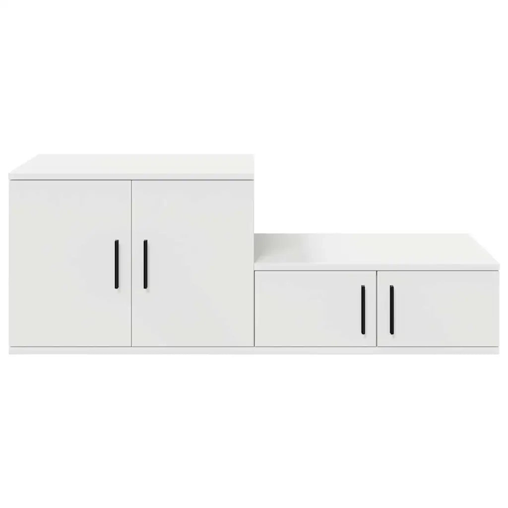 Armadio 2 pz Bianco 108 x 41 x 40 cm Legno multistrato CFW4391500