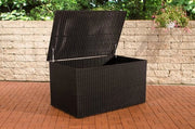 Cassa di archiviazione XL - Idraulica - Con coperchio - Per interni ed esterni - Cassa per cuscino da giardino - 156x98x86cm