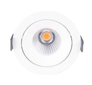 Faretto incasso bianco tondo LED12W 3000K IP65 Maxlight