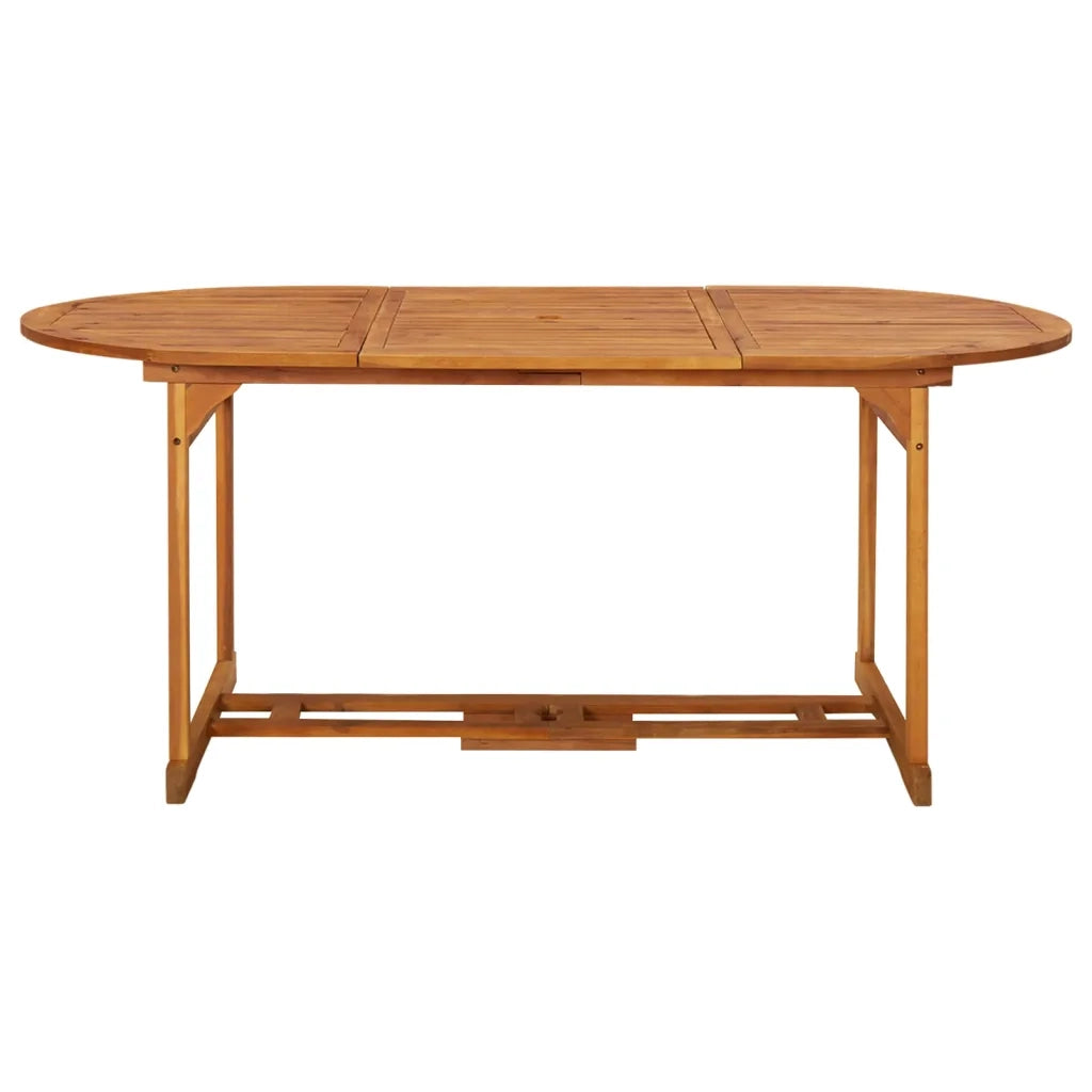 Set da Pranzo da Giardino 9pz 180x90x75cm Legno Massello Acacia 3086971