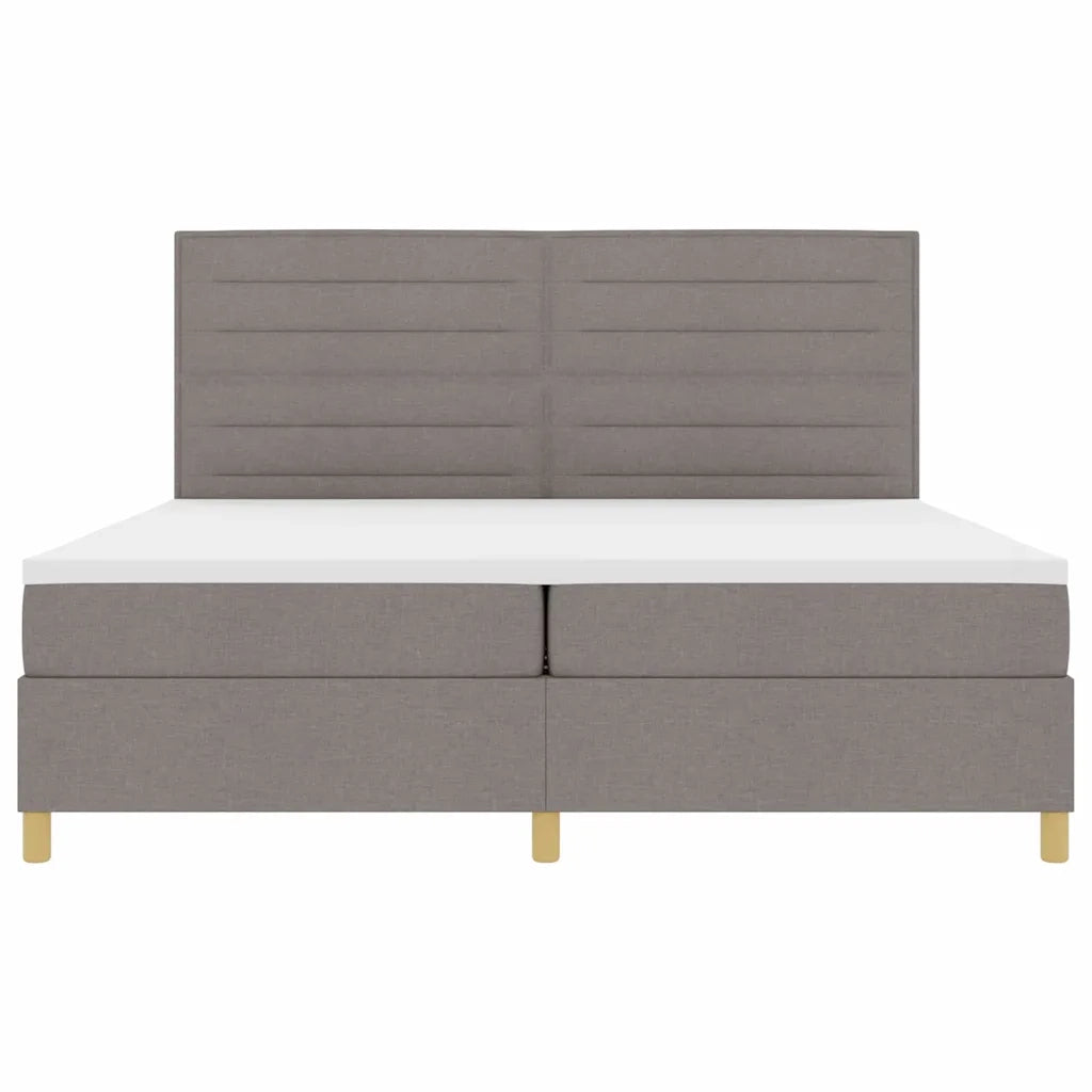 Letto a molle con materasso Talpa 200 x 200 cm Tessuto 3339571