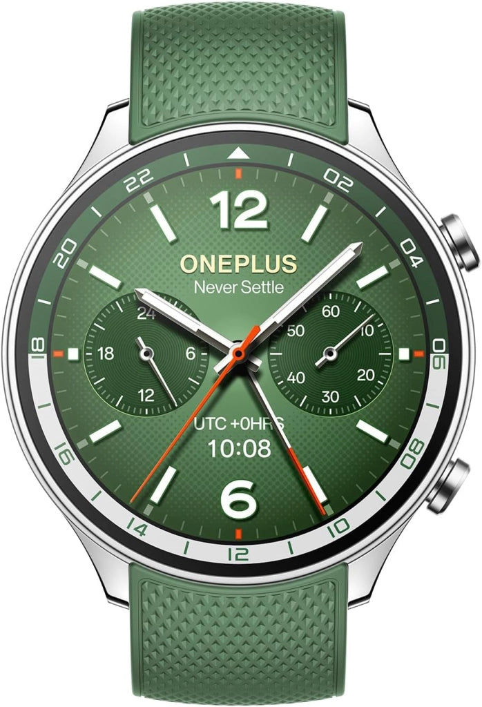 2R Watch con Wear OS 4 di Google, Chipset Snapdragon W5, fino a 100 ore di durata della batteria, display AMOLED da 1,43", oltre 100 modalità sportive, GPS a doppia frequenza, 5ATM, IP68 e