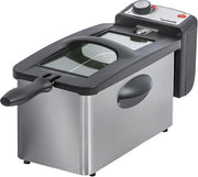 Friteuse professionale in acciaio inossidabile con sistema di riscaldamento da 3 litri