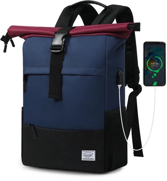 Borsa da Viaggio Grande per Donna, Borsa da Lavoro per Uomo, Borse da Viaggio Unisex con Cerniera Rolltop, Impermeabili, Borsa da Viaggio Casual per Scuola Tempo Libero Università Lavoro Escursioni