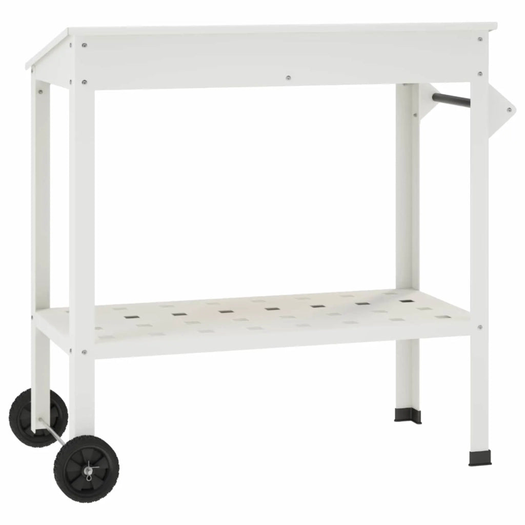 Tavolo da Vaso con Ruote 96 x 50 x 89 cm 8014849
