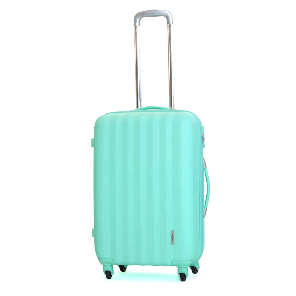 Trolley Valigia Media Rigida in ABS 4 Ruote TSA Ravizzoni Icon Verde Acqua