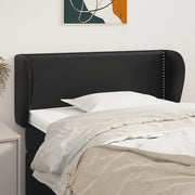 Testiera ad Orecchio Nera 83 x 23 x 78/88 cm in Similpelle 3117076