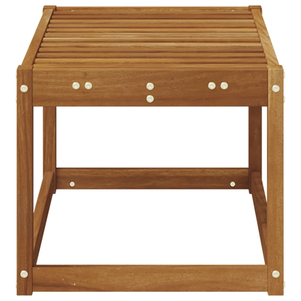 Panchetto da Giardino-Sgabello da Esterno Naturale 79 x 43 x 37 cm