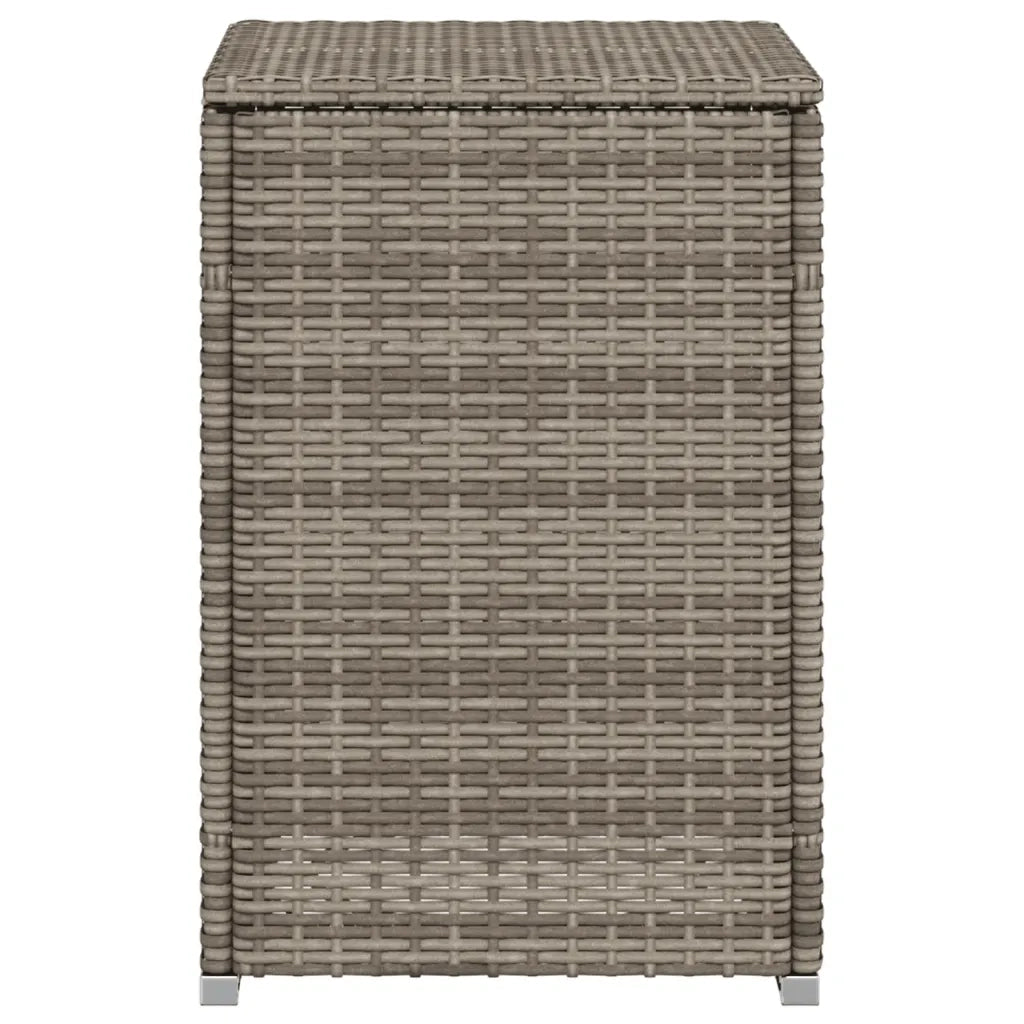 Tavolino da Giardino | Tavolo Copri Serbatoio Propano Grigio 40x40x60 cm in Polyrattan