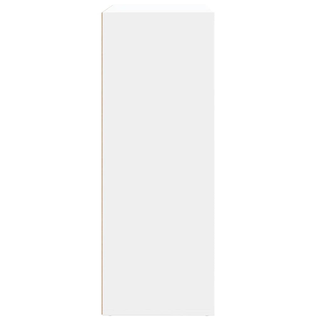 Buffet credenza cassettiera mobiletto mobile contenitore organizer per cucina soggiorno salotto 60 x 31 x 84 cm legno ingegnerizzato bianco 02_0030345
