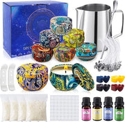 Kit per creare candele profumate - Set per creare candele, Kit per candele profumate con istruzioni, Set per candele DIY