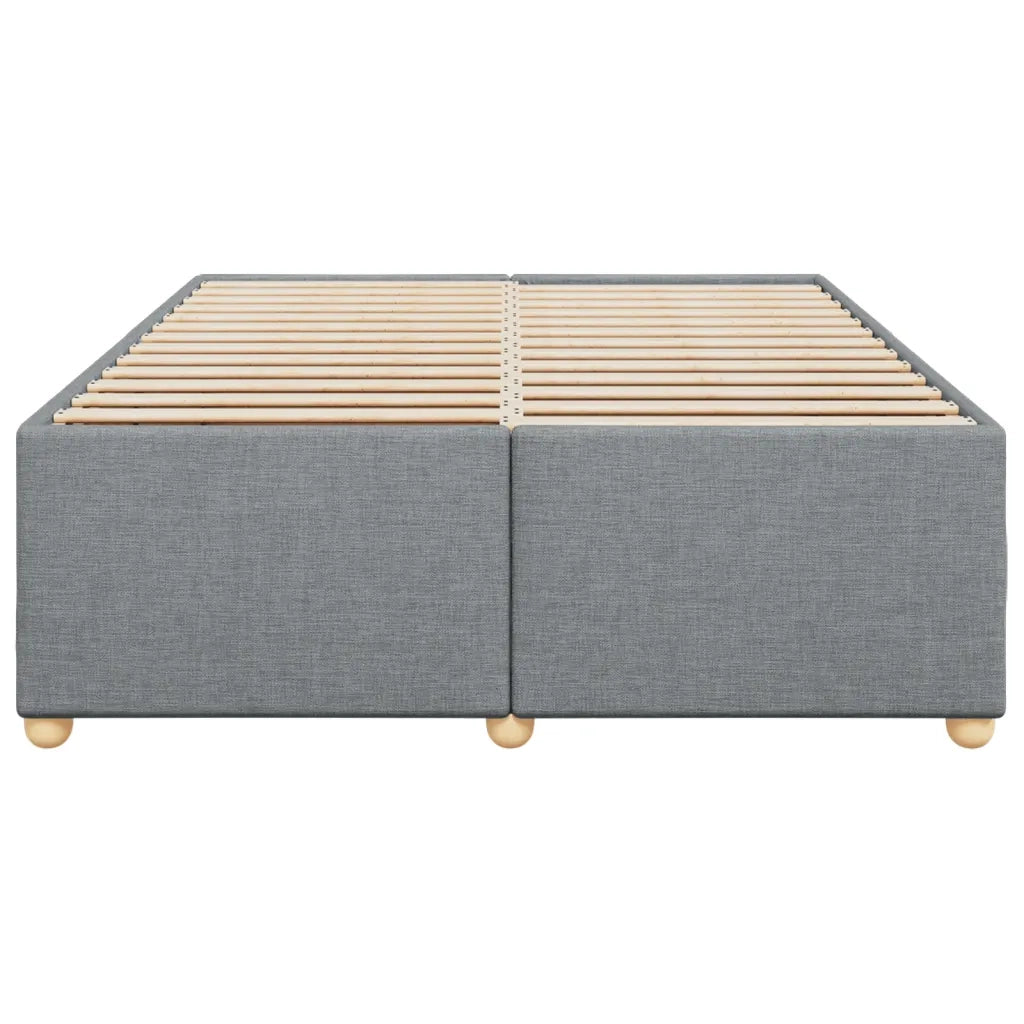 Giroletto senza Materasso Grigio Chiaro 160x200 cm Tessuto 3284743