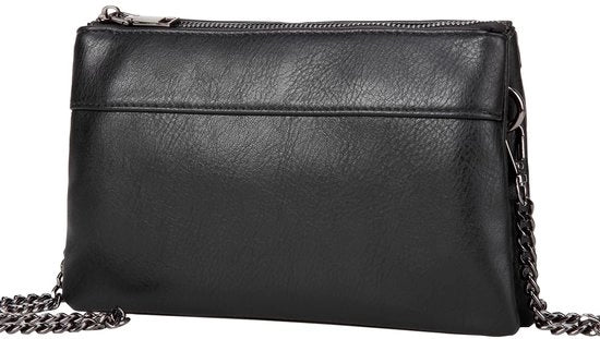 Borsa a Tracolla per Donna, Borsa a Mano Elegante con Cinturino per Spalla, Borsa a Tracolla a Croce per Donna per Matrimonio, Tempo Libero, Festa, Nero