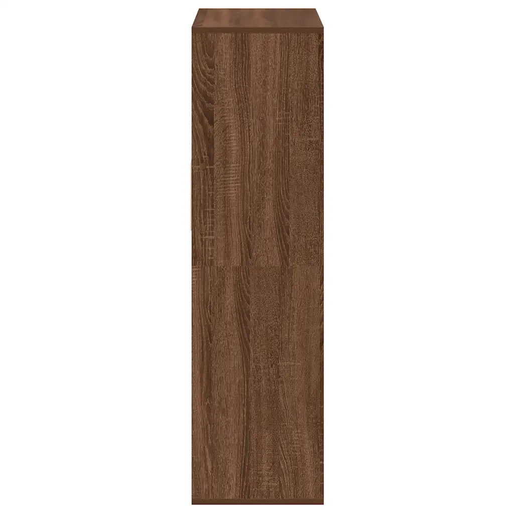vidaXL Libreria Rovere Marrone 66x31x112 cm in Legno Multistrato