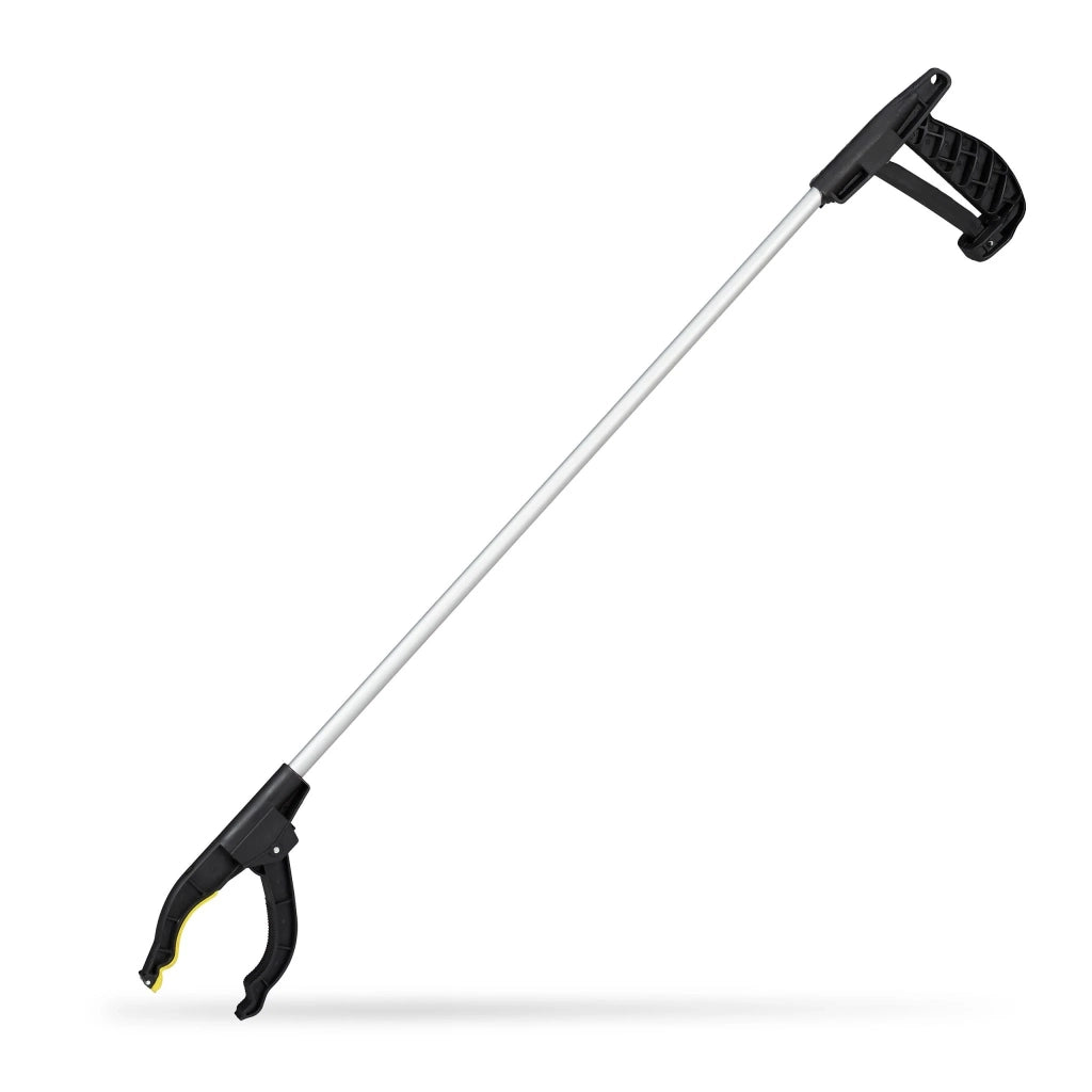 Pinza di presa ergonomica leggera 76 x 12,5 x 3,5 cm uso pratico per oggetti in alluminio argentato 13_0006077