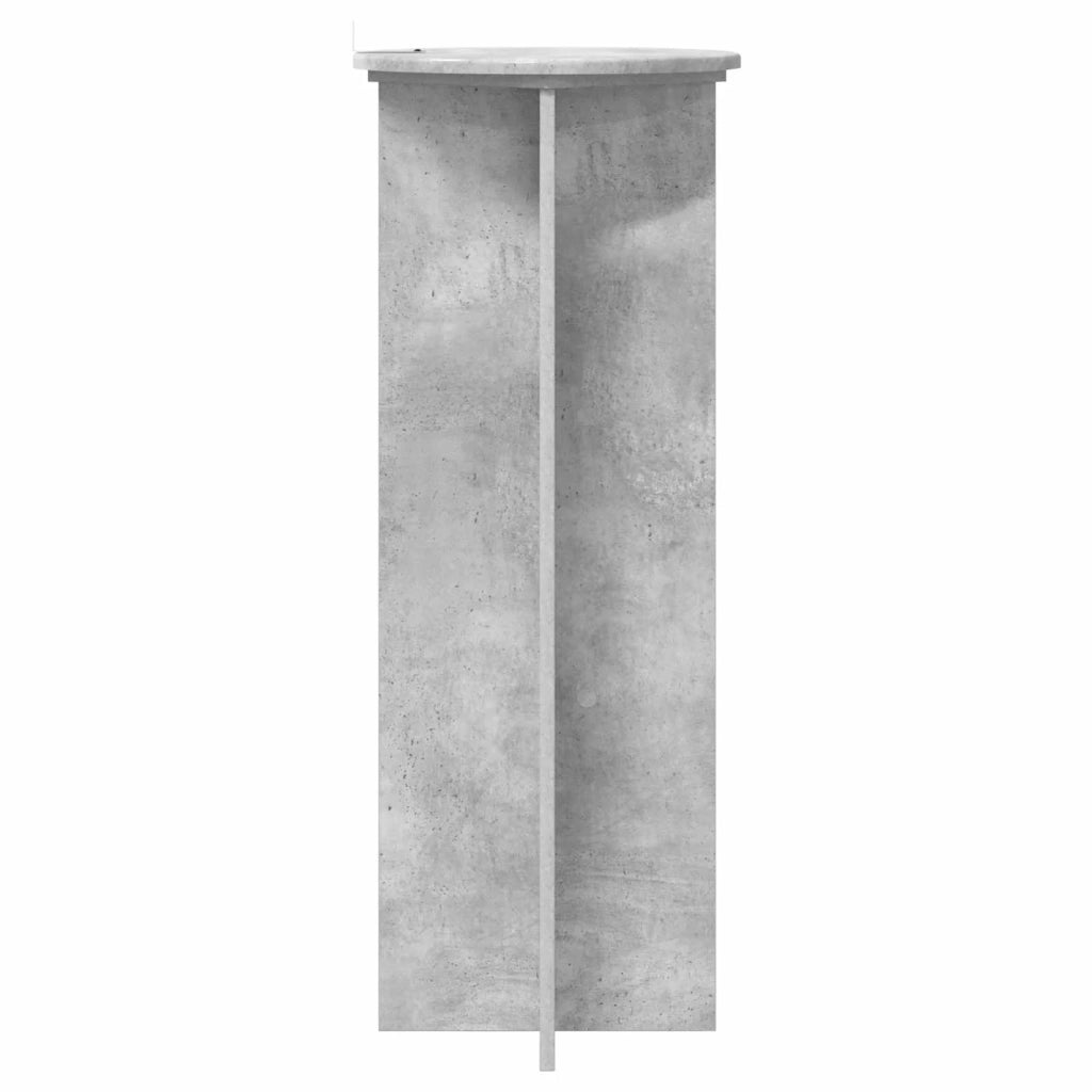Supporto per piante 2 pcs Grigio Cemento Ø40 x 100 cm 899693