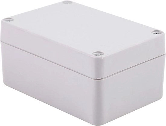Casalingo in plastica Ip65 impermeabile - cassa di connessione vuota - box di progetto stoffa densa - connettori per strumenti (100 x 68 x 50 mm)