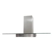 Barriviera Cappa Diamante 90 cm. 3 livelli di velocità piano in vetro classe C