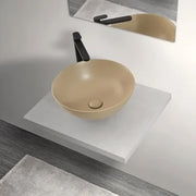 Mensolone bagno 60 cm grigio chiaro per lavabo da appoggio Master