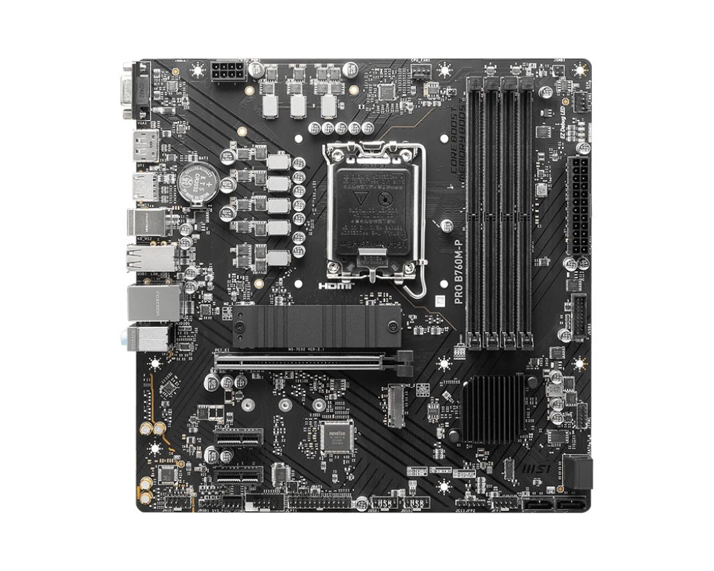 Msi pro b760m-p scheda madre intel b760 lga 1700 micro atx - 911-7E02-009