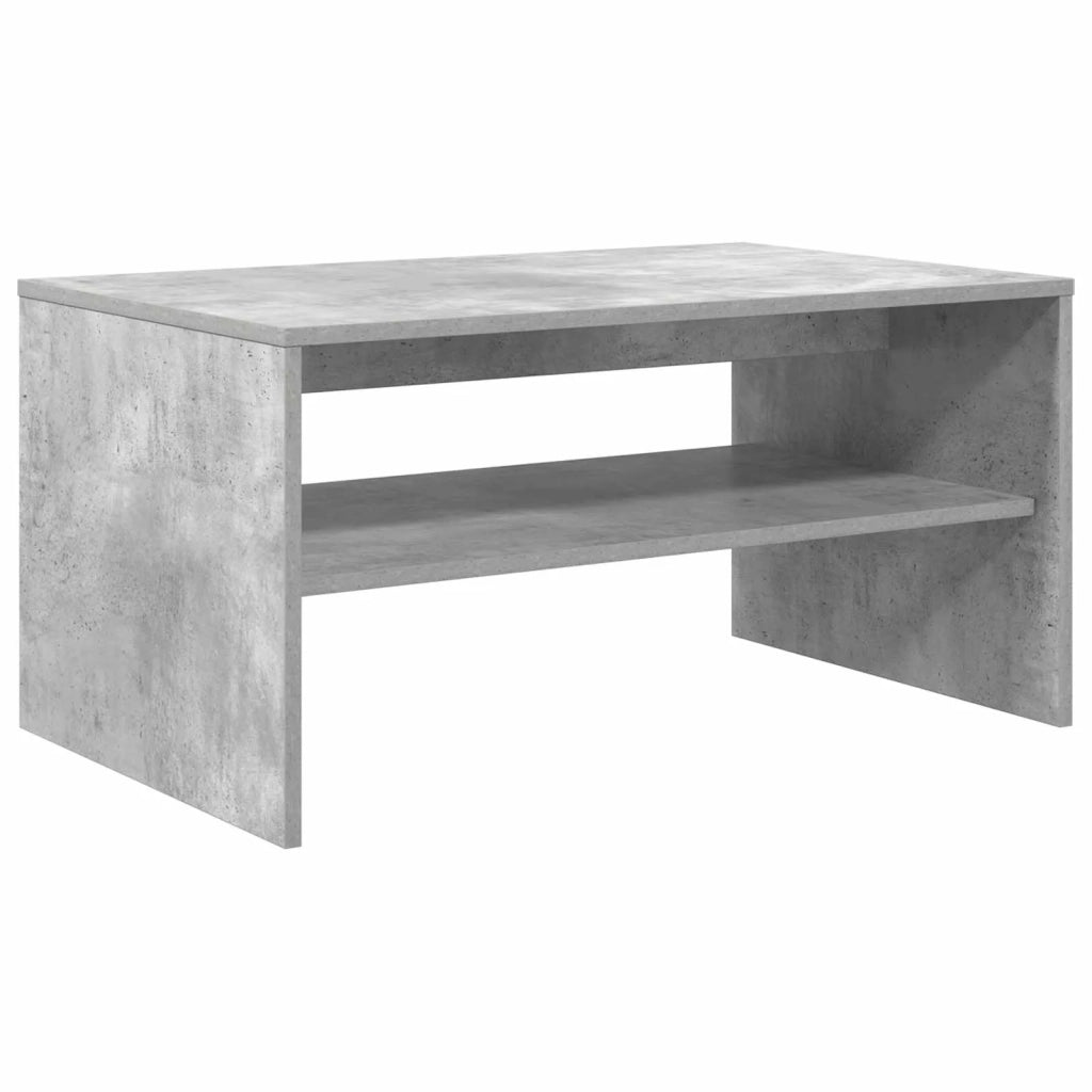 Tavolino da salotto Grigio cemento 80 x 50 x 40 cm 8000279