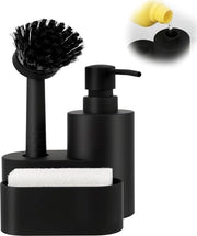 Organizzatore per vaschetta - rilasciatore detergente - organizzatore per la cucina per spugne e spazzole per la vaschetta - accessori per la cucina per la conservazione e l'organizzazione - gadget per la cucina
