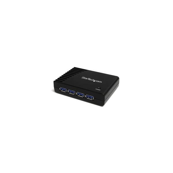 Startech.com hub a 4 porte usb 3.0 superspeed, colore nero - ST4300USB3EU